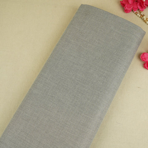 Dark Grey Solid Oxford Cotton Fabric MFM-30143
