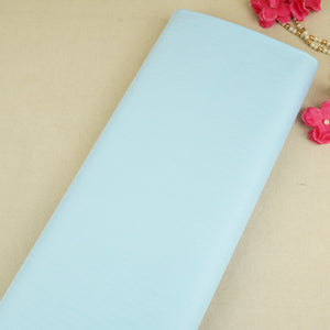 Light Blue Herringbone Weaving Poplin Fabric MFM-30115 - TradeUNO
