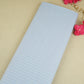 Light Blue & White Stripes Print Poplin Fabric MFM-30119