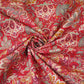 Rani Pink Shimmer floral print 60s Cotton Fabric PI-31890