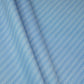 Blue & White Stripes Print Poplin Fabric MFM-30117
