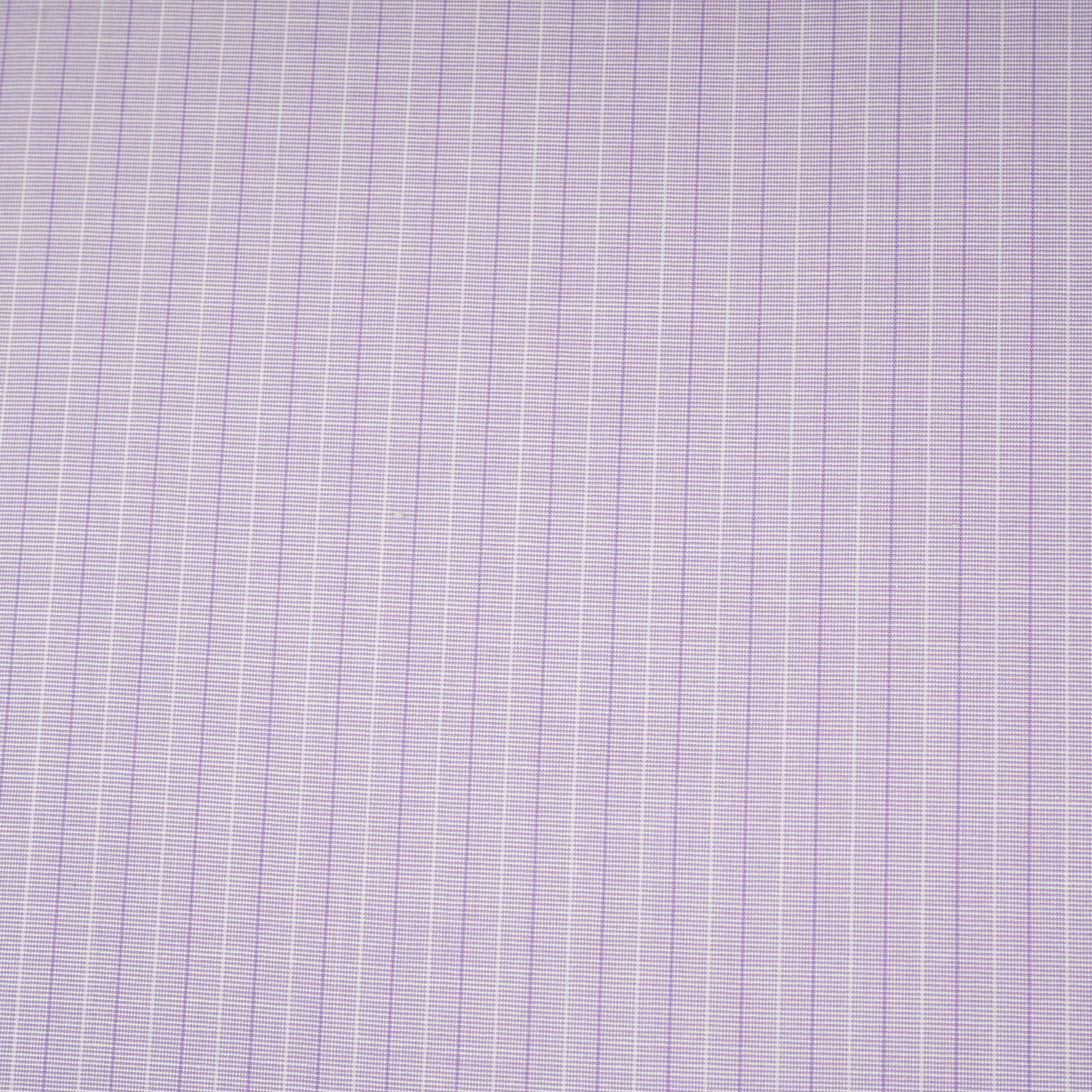 Lavender & White Stripes Print Poplin Fabric MFM-30118 - TradeUNO