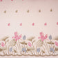 Off White thread Border embroidery Chinon Cotton Slub Fabric VFS-31527