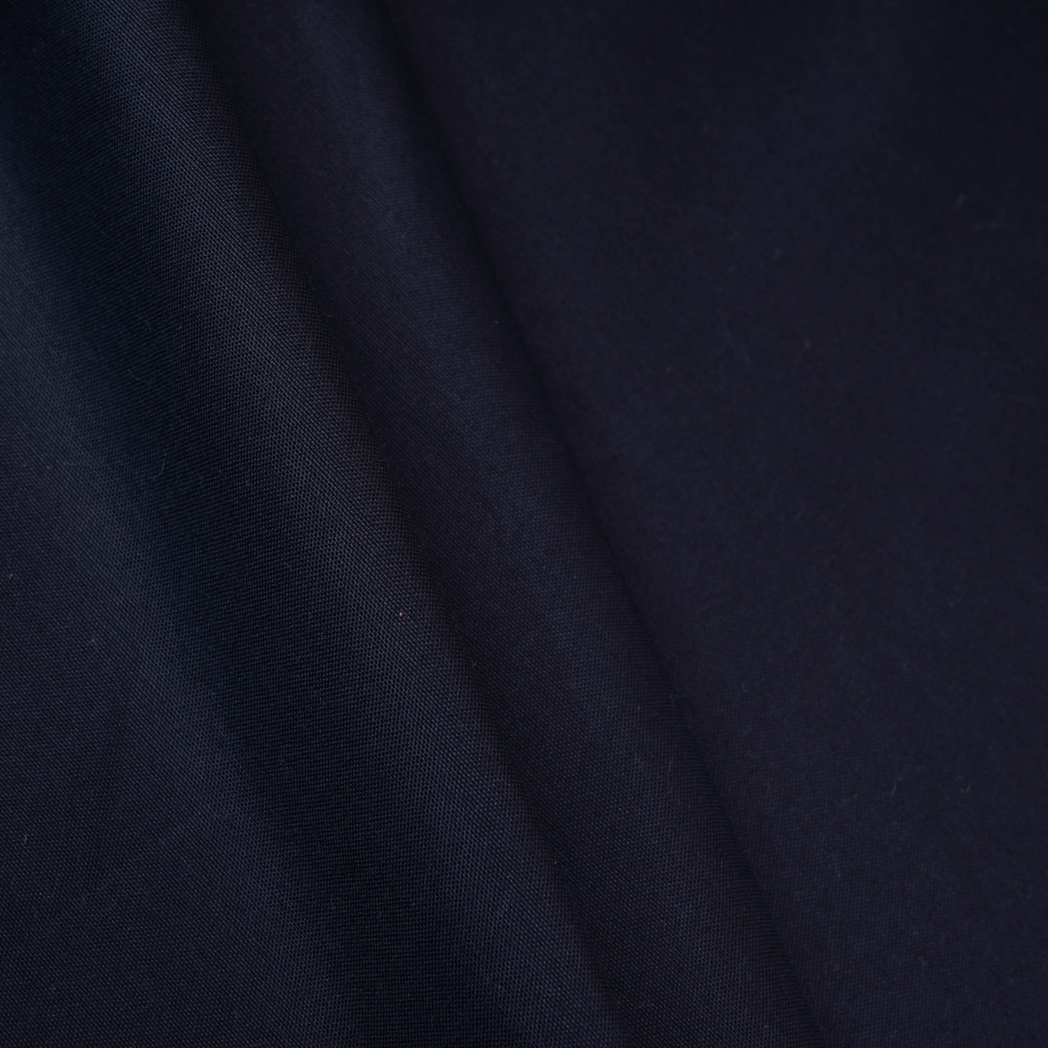 Navy Blue Solid Oxford Cotton Fabric MFM-30172 - TradeUNO
