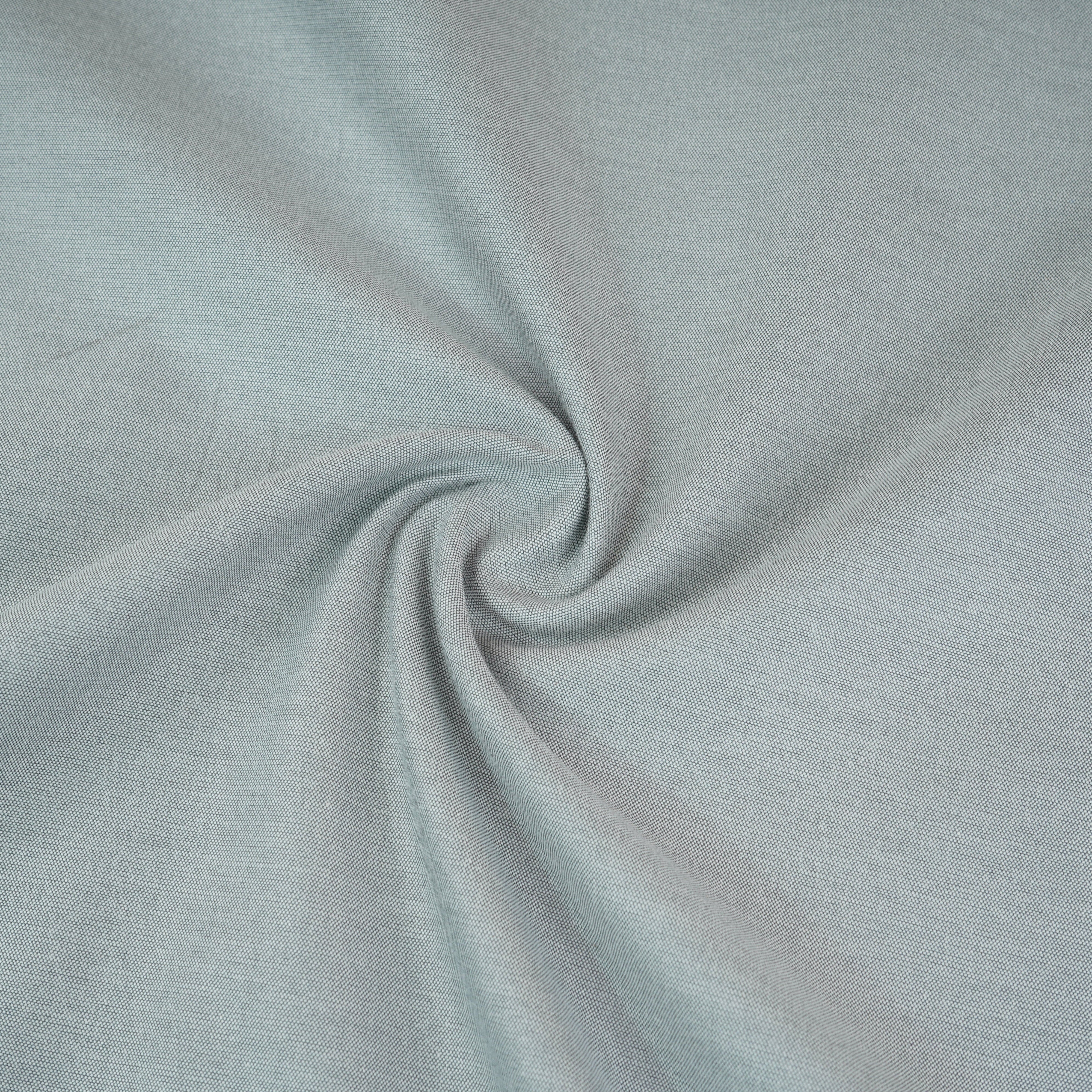 Grey Solid Oxford Cotton Fabric MFM-30174 - TradeUNO