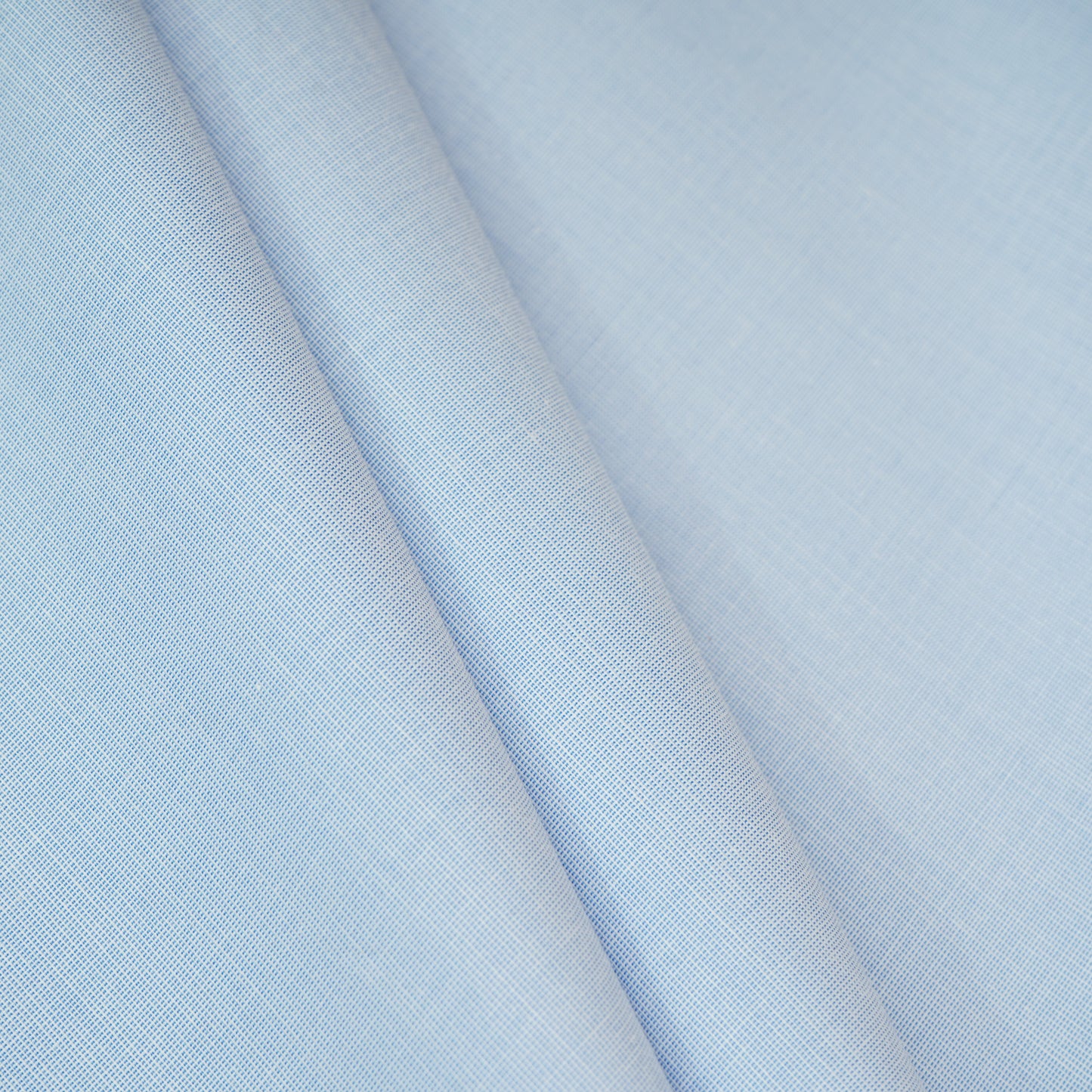Sky Blue Solid Linen Fabric MFM-30133