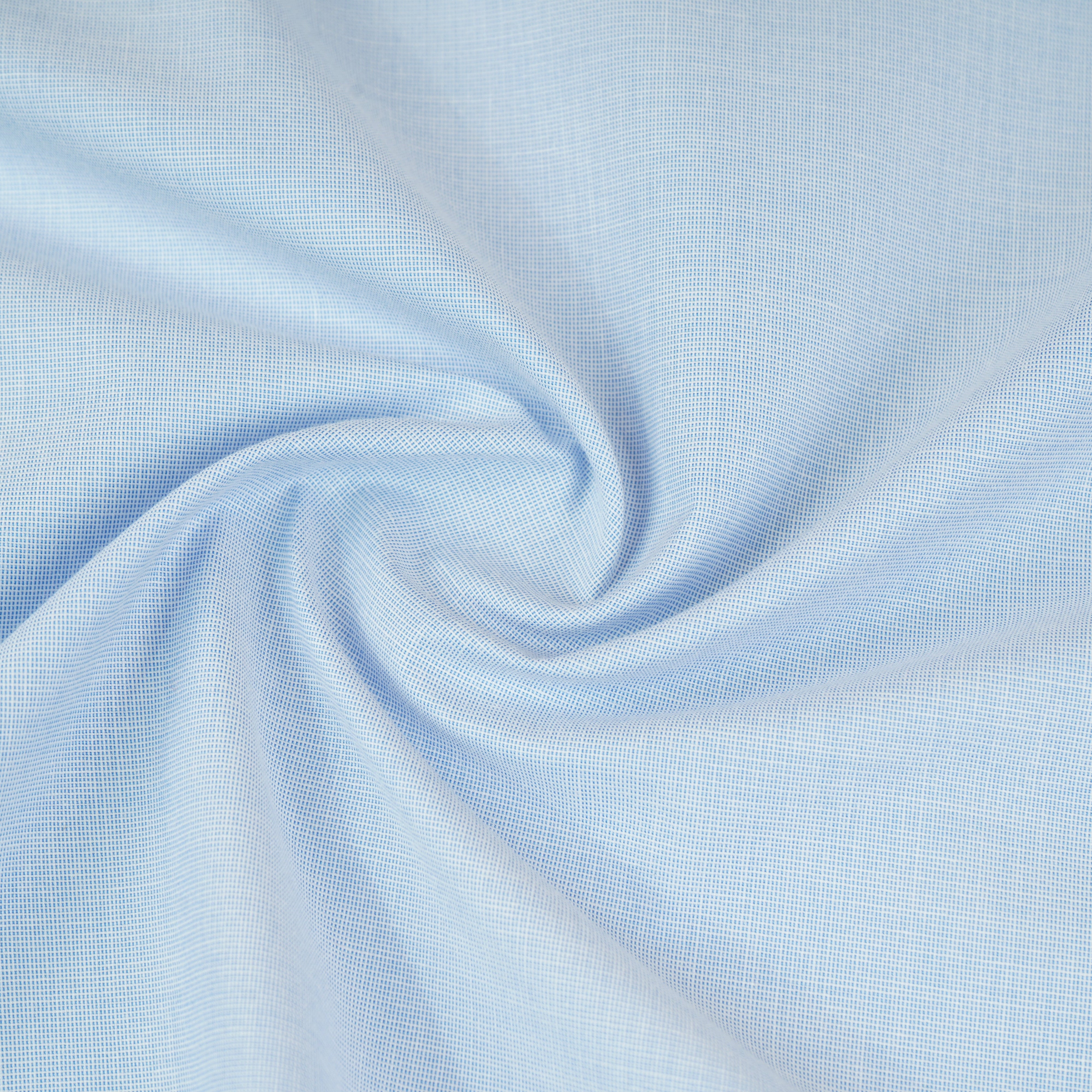 Sky Blue Solid Linen Fabric MFM-30133 - TradeUNO