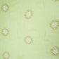Mint Green floral cutdana embroidery Organza Fabric VFS-31534