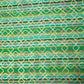 Green & Multicolor Gotta Work Sequence Embroidery Handloom Cotton