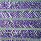 Purple Chevron Print Gota Work Cambric Cotton