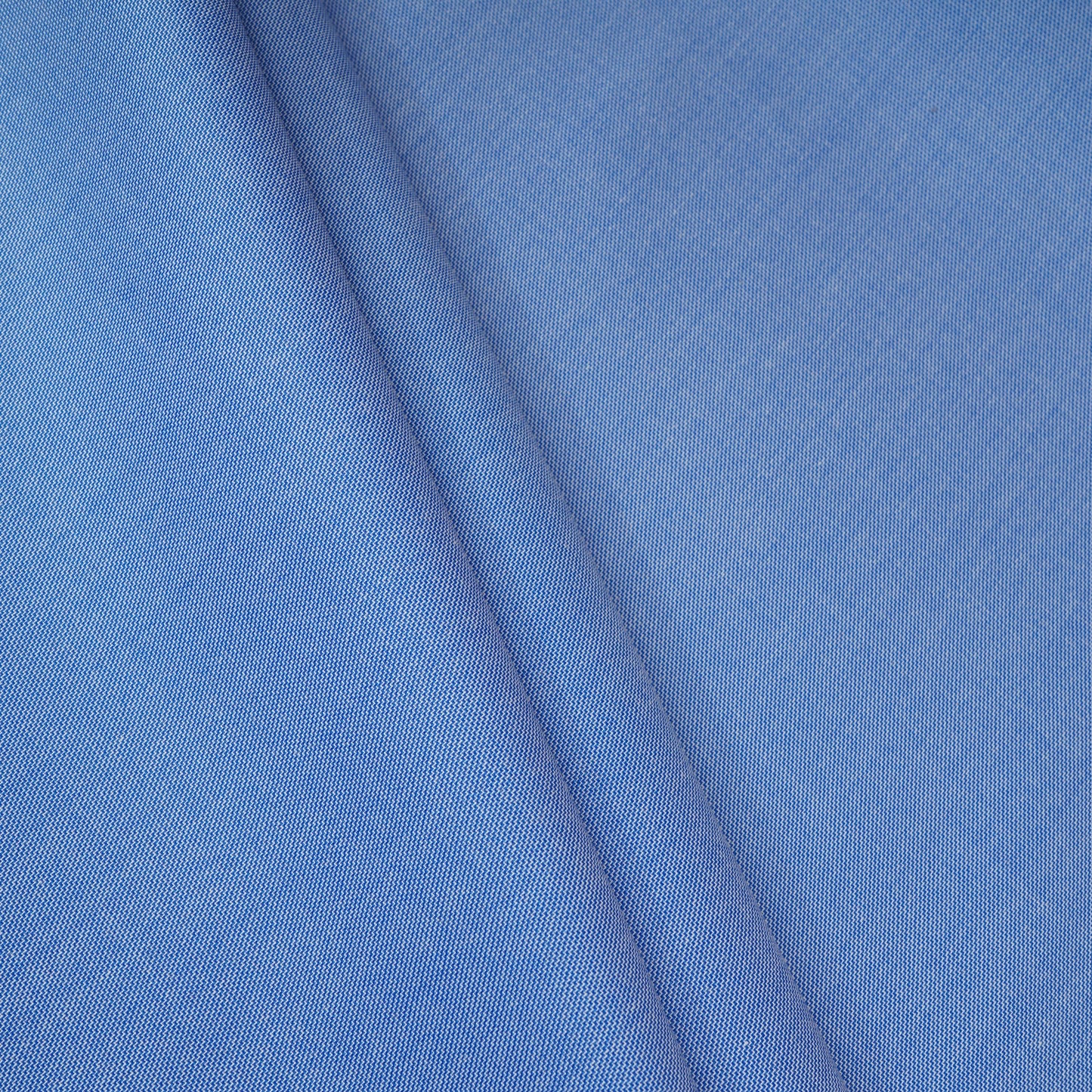 Blue Solid Oxford Cotton Fabric MFM-30145