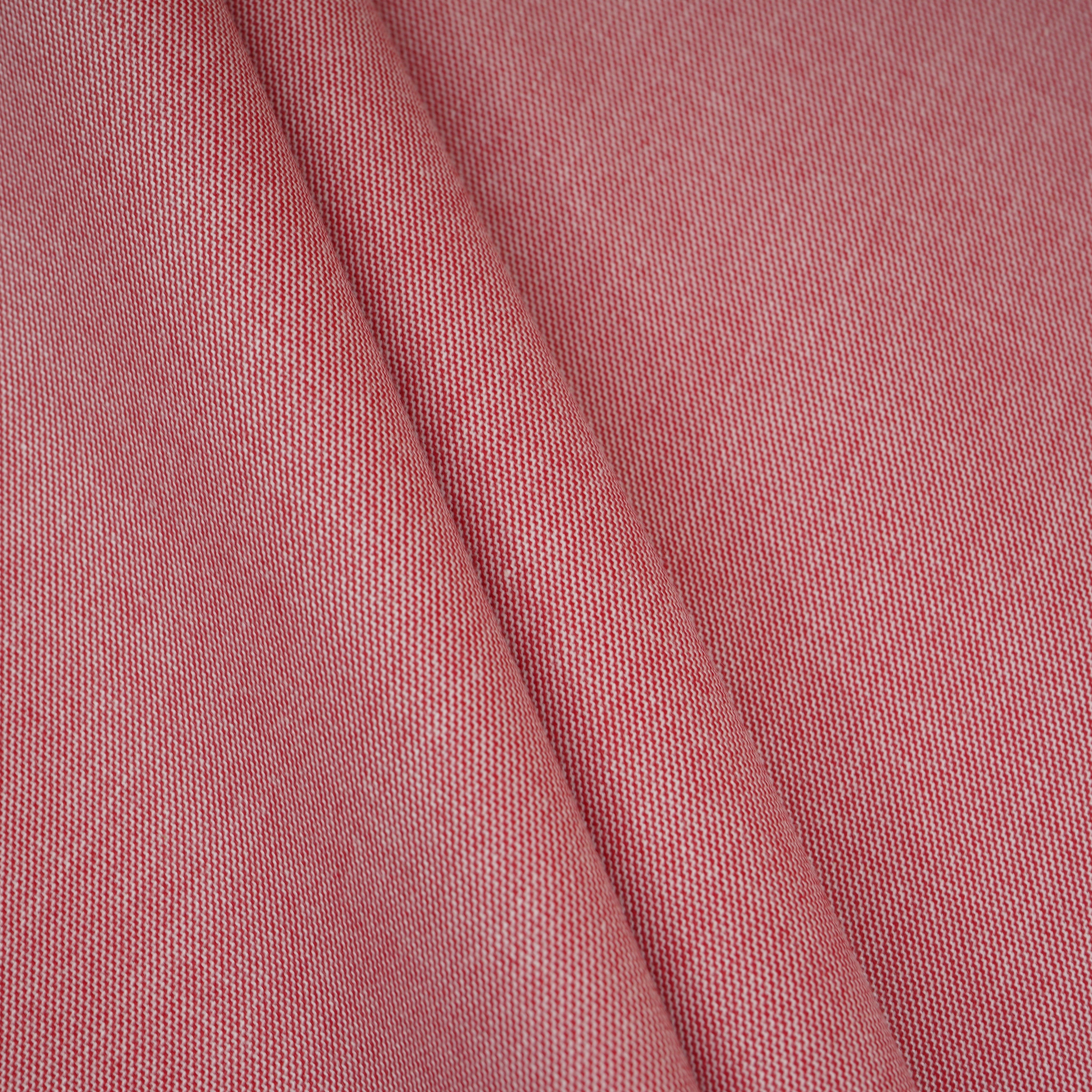 Light Red Solid Oxford Cotton Fabric MFM-30147 - TradeUNO