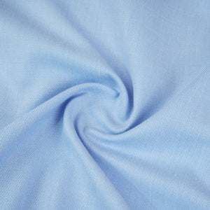 Sky Blue Solid Oxford Cotton Fabric MFM-30146 - TradeUNO