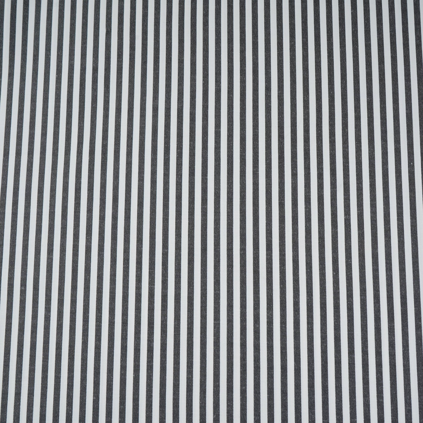 Black & White Stripes Print Poplin Fabric MFM-30159
