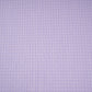 Lavender & White Check Print Poplin Fabric MFM-30122