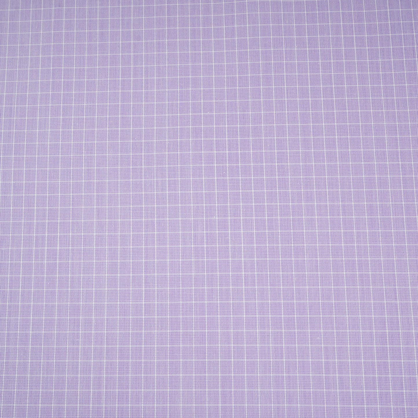 Lavender & White Check Print Poplin Fabric MFM-30122