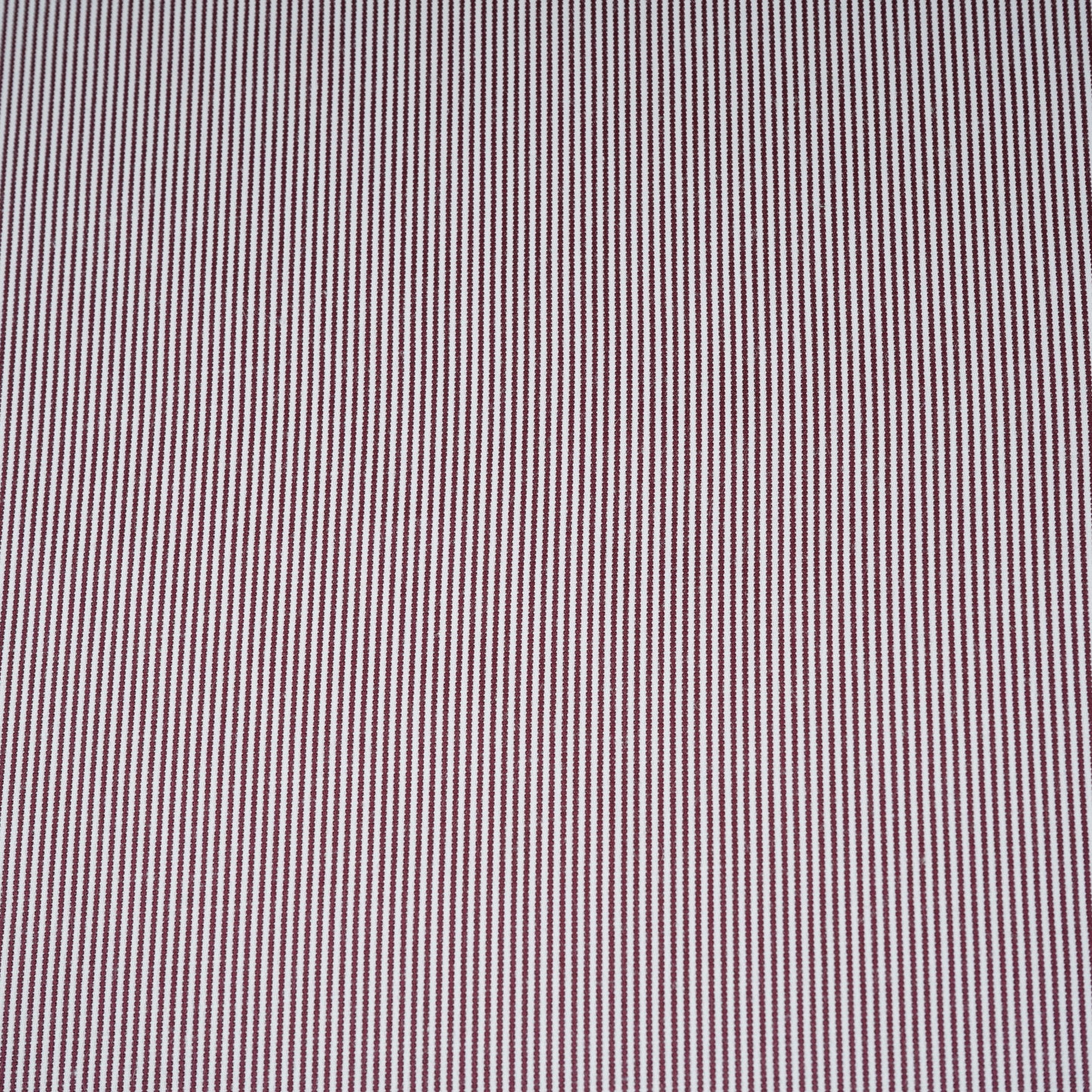 Wine & White Stripes Print Poplin Fabric MFM-30114