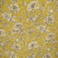 Mustard Yellow floral Jacquard Tissue Fabric MTF-31794 - TradeUNO