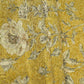 Mustard Yellow floral Jacquard Tissue Fabric MTF-31794 - TradeUNO