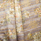 Ice Blue floral Jacquard print Raw Mango Silk Fabric CW-31593