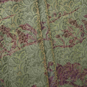 Dusty Olive Grey Abstract Jacquard Tissue Fabric MTF-31799 - TradeUNO