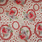 Red Floral Print Muslin Fabric MF-30183