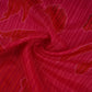 Orange & Pink Floral Print Muslin Fabric MF-30200