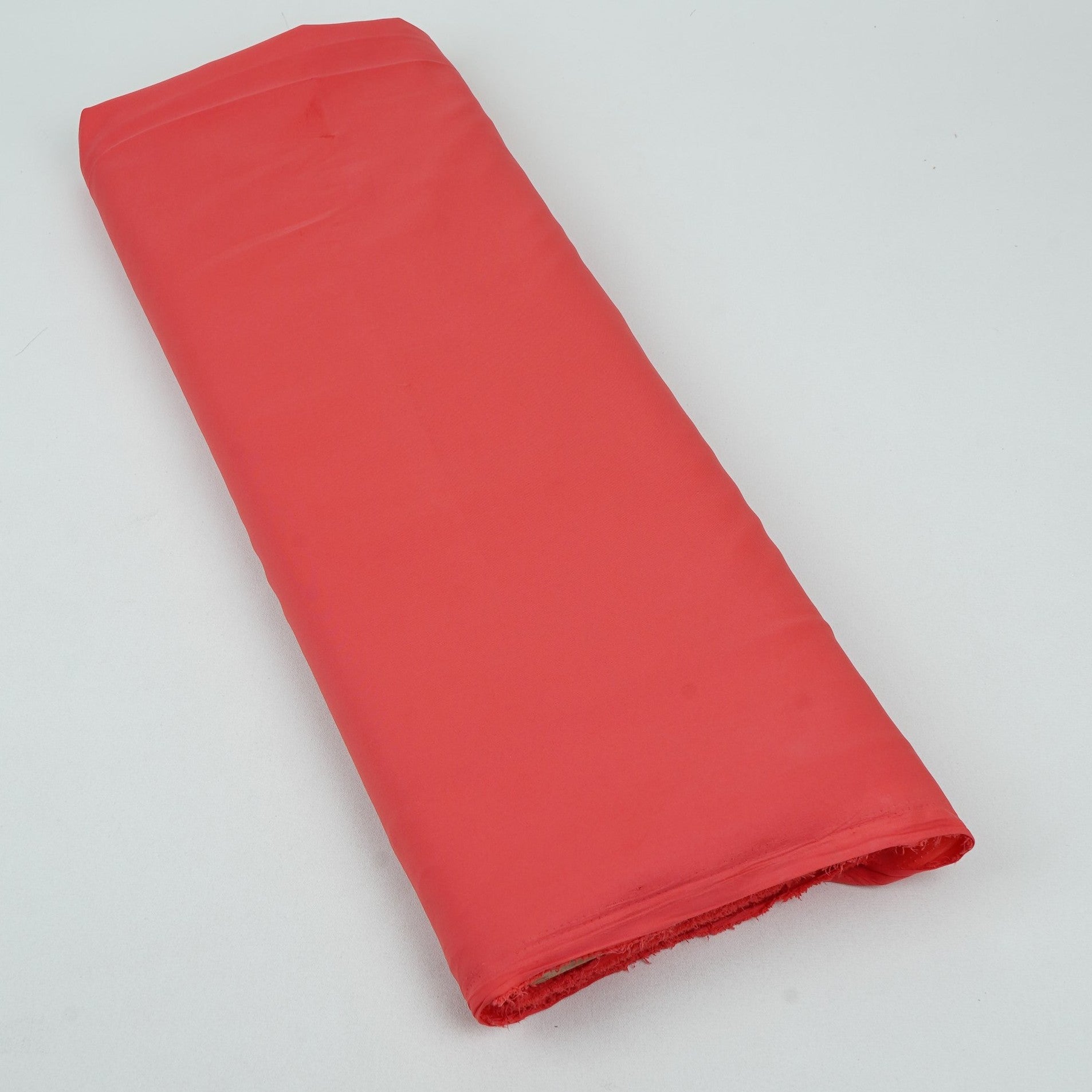 Exclusive Hot Pink Solid Malai Crepe Fabric