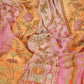 Magenta Pink with Multicolor Traditional embroidery Georgette Fabric NVC-31554