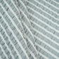 Grey with White Stripes Seer sucker Cotton Fabric RS-30204