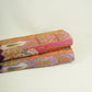 Purple with Multicolor Traditional embroidery Georgette Fabric NVC-31555