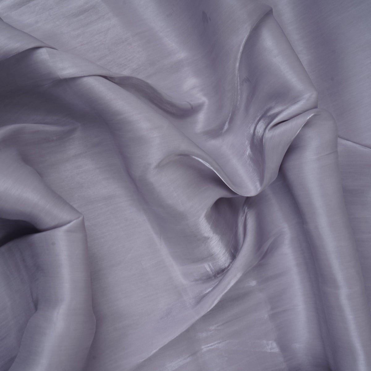 Grey Solid Zodiac Satin Fabric CF-8979 – image 3 of 4