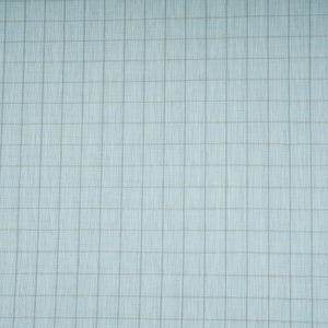 Blue Check Print Linen Fabric MFM-30129 - TradeUNO