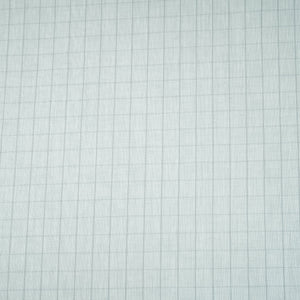 Grey Check Print Linen Fabric MFM-30127 - TradeUNO