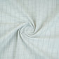 Grey Check Print Linen Fabric MFM-30127