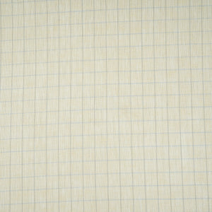 Beige Check Print Linen Fabric MFM-30130 - TradeUNO