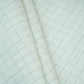 Light Grey Check Print Linen Fabric MFM-30128