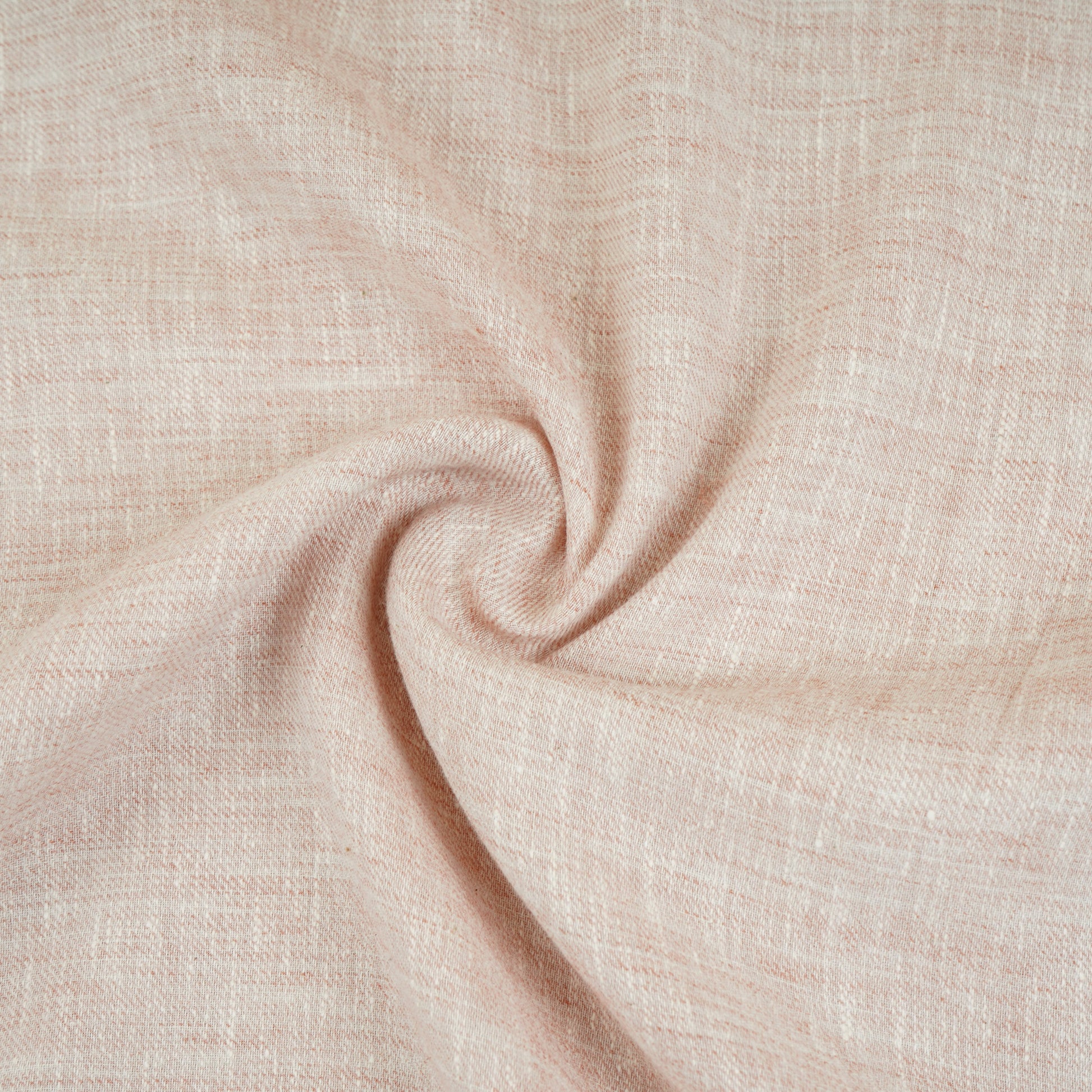 Peach Pink Solid Linen Fabric RS-30210 - TradeUNO