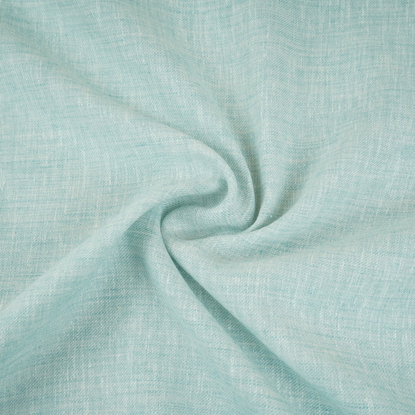 Aqua Blue Solid Linen Fabric RS-30208 - TradeUNO