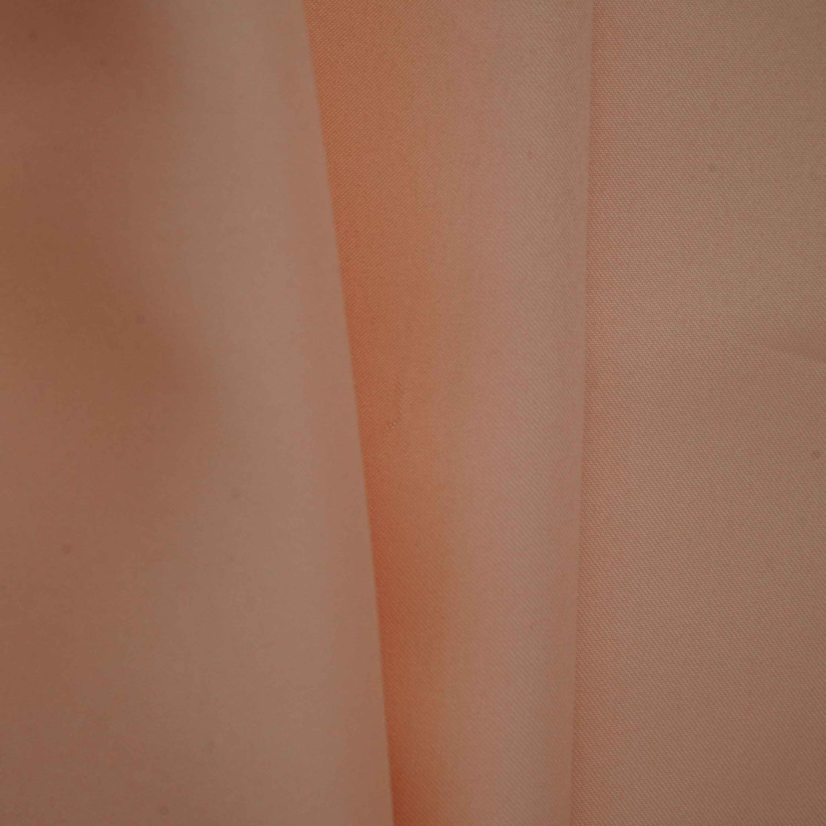 Peach Solid Satin Fabric