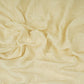 Ivory with Lavender thread embroidery Rich Cotton Fabric SFG-31711