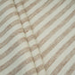 Brown & White Stripes Linen Fabric RS-30232