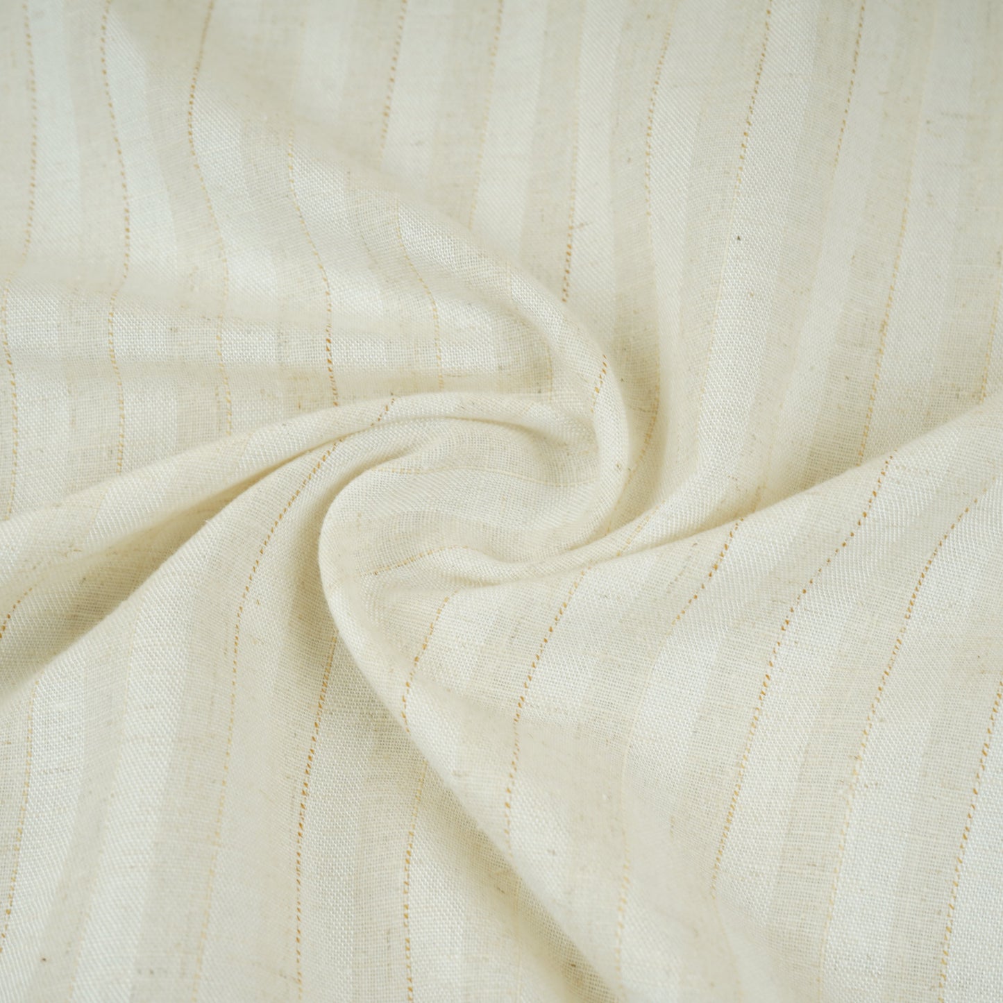 Beige & White RFD Linen Fabric RS-30244