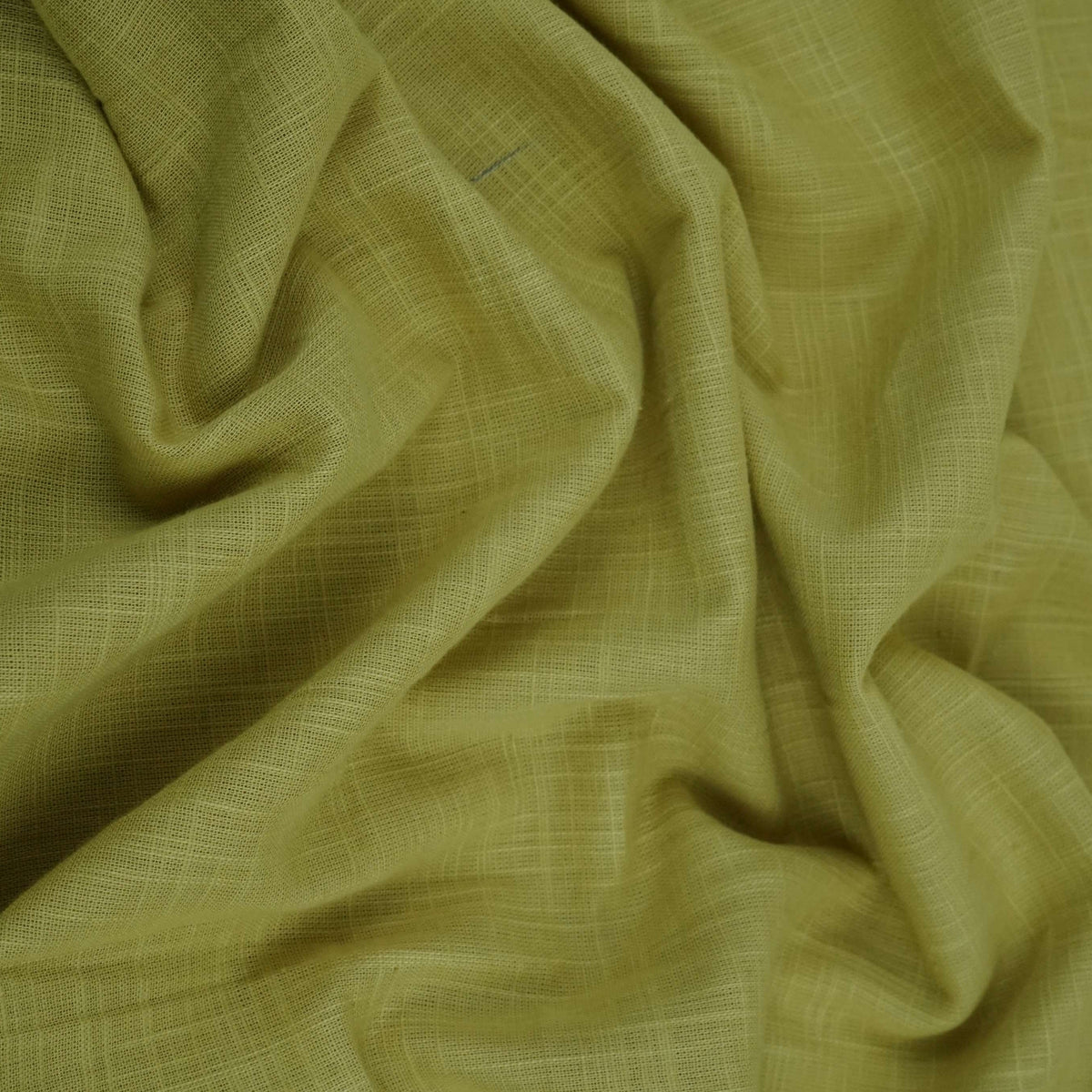 Sage Green Solid Cotton Linen Slub Fabric SG-30365 – image 3 of 4