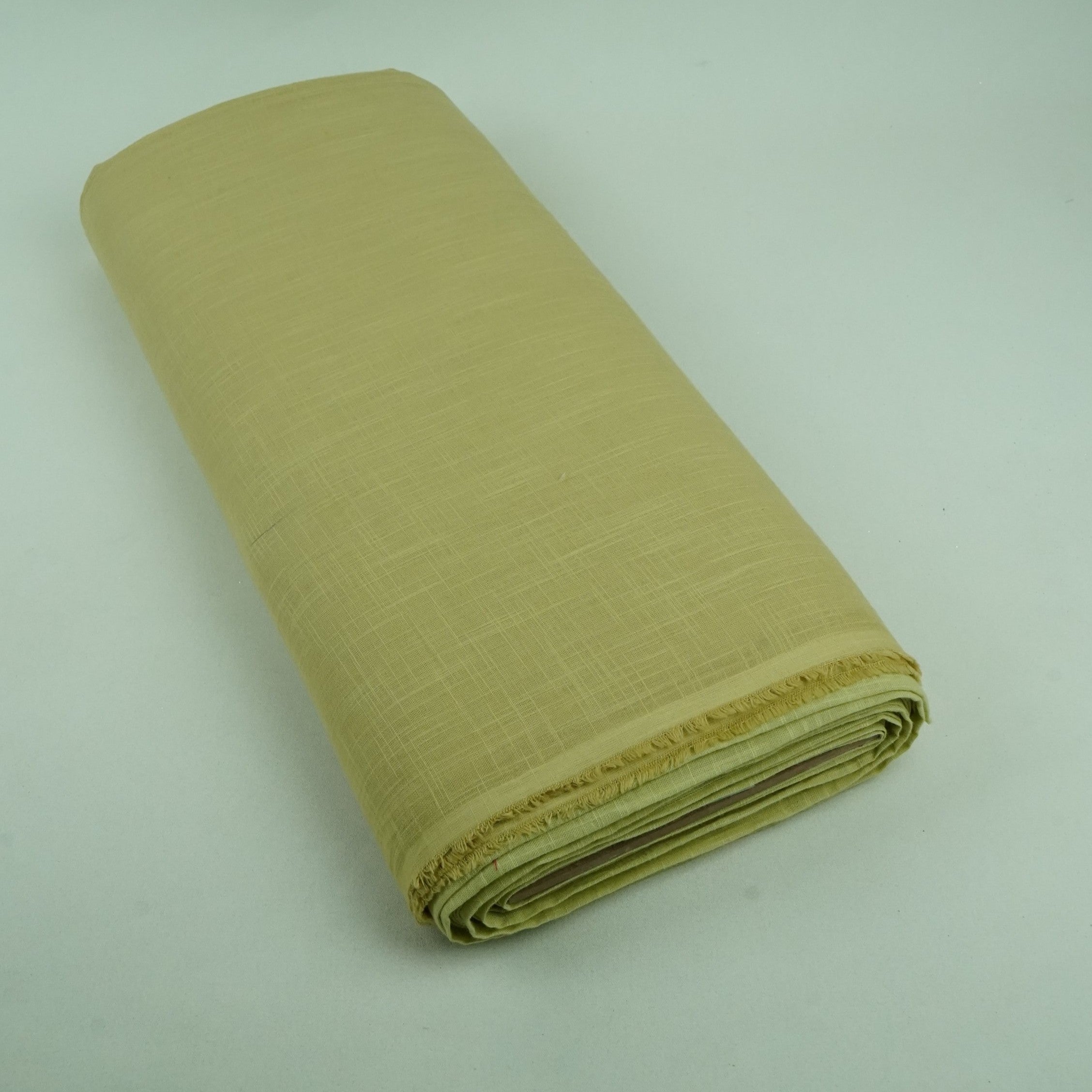 Sage Green Solid Cotton Linen Slub Fabric SG-30365