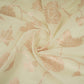 Off white Applique Work Chanderi Fabric CTF-31381