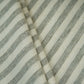 Green & White Stripes Linen Fabric RS-30233