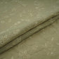 Light Grey floral embroidery Pure Linen Fabric GPF-32065
