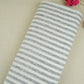 Grey & White Stripes Linen Fabric RS-30237