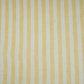 Yellow & White Stripes Linen Fabric RS-30234